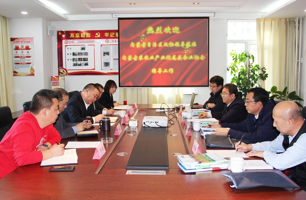 自治區政協(xié)副主席魏國楠蒞臨協(xié)會(huì )指導工作